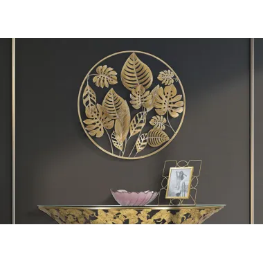 PANEL ŻELAZNY JUNGLE ROUND Ø 80X6,5 cm